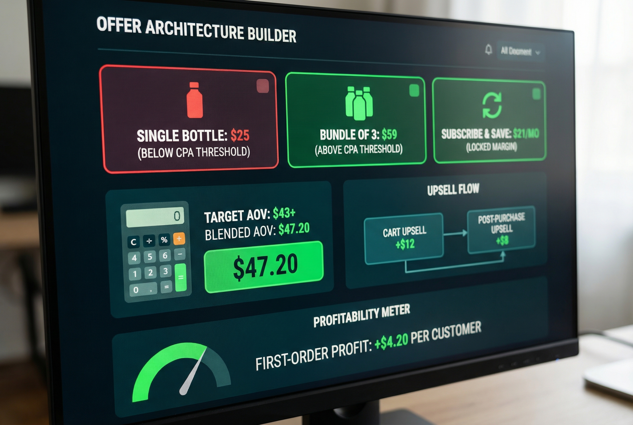 First-Order Profitability Engineering