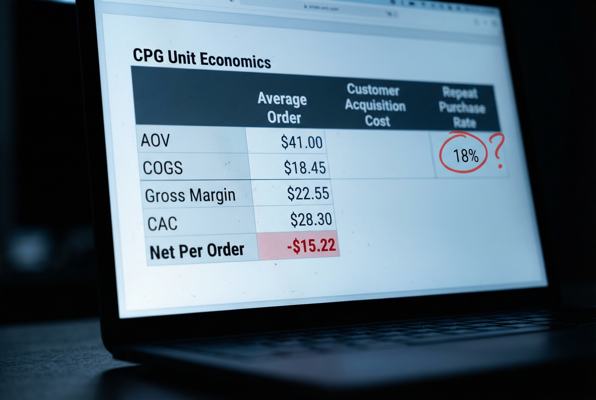 You're Losing $15 on Every First Order and Calling It Growth