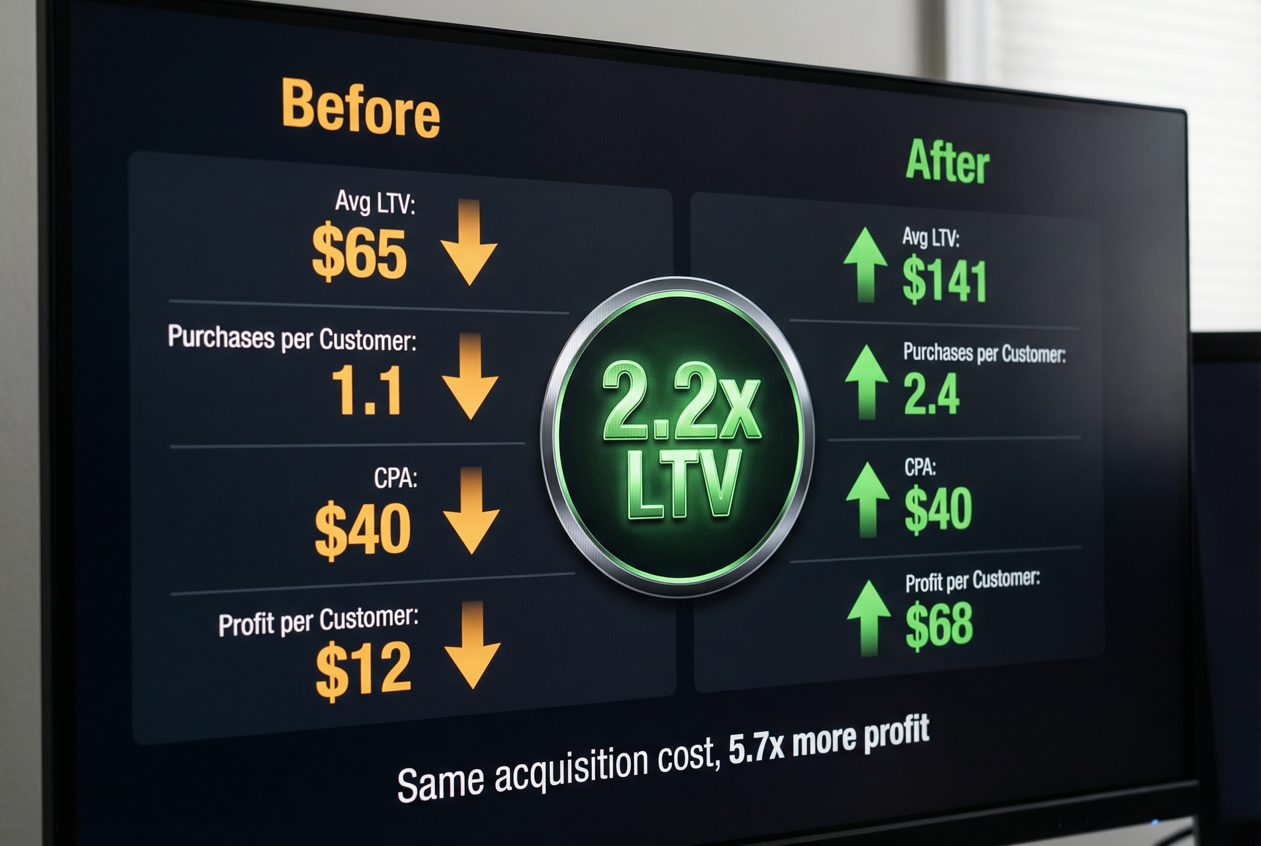 LTV That Doubles — Making Every Acquisition Dollar Worth 2-3x More