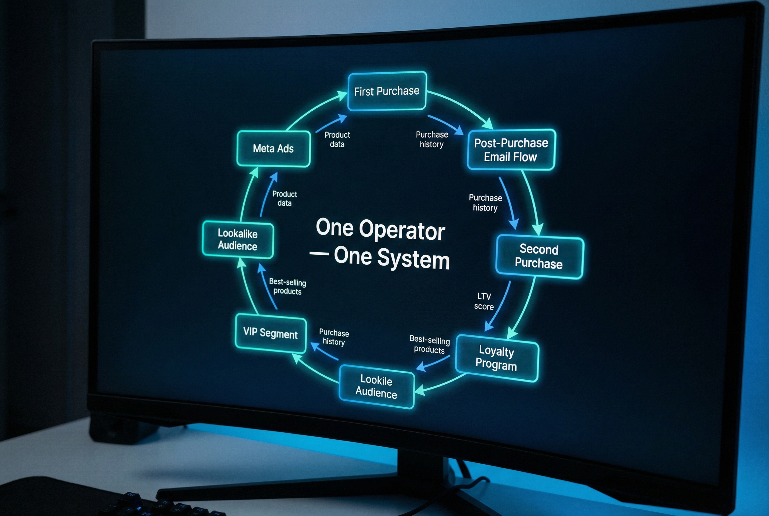Retention Connected to Acquisition — One System, Not Two Silos