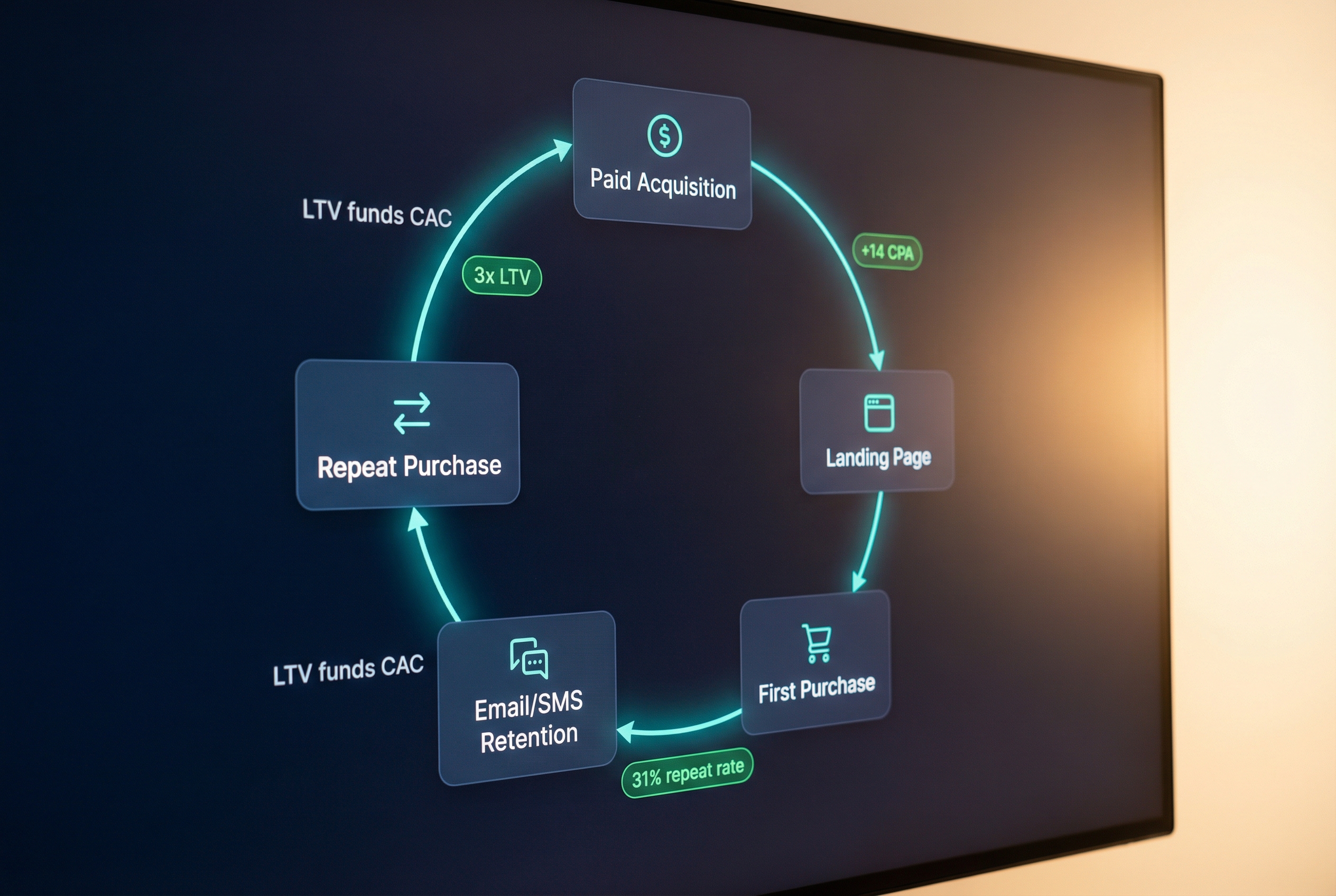 One Growth System Where Every Channel Feeds the Next