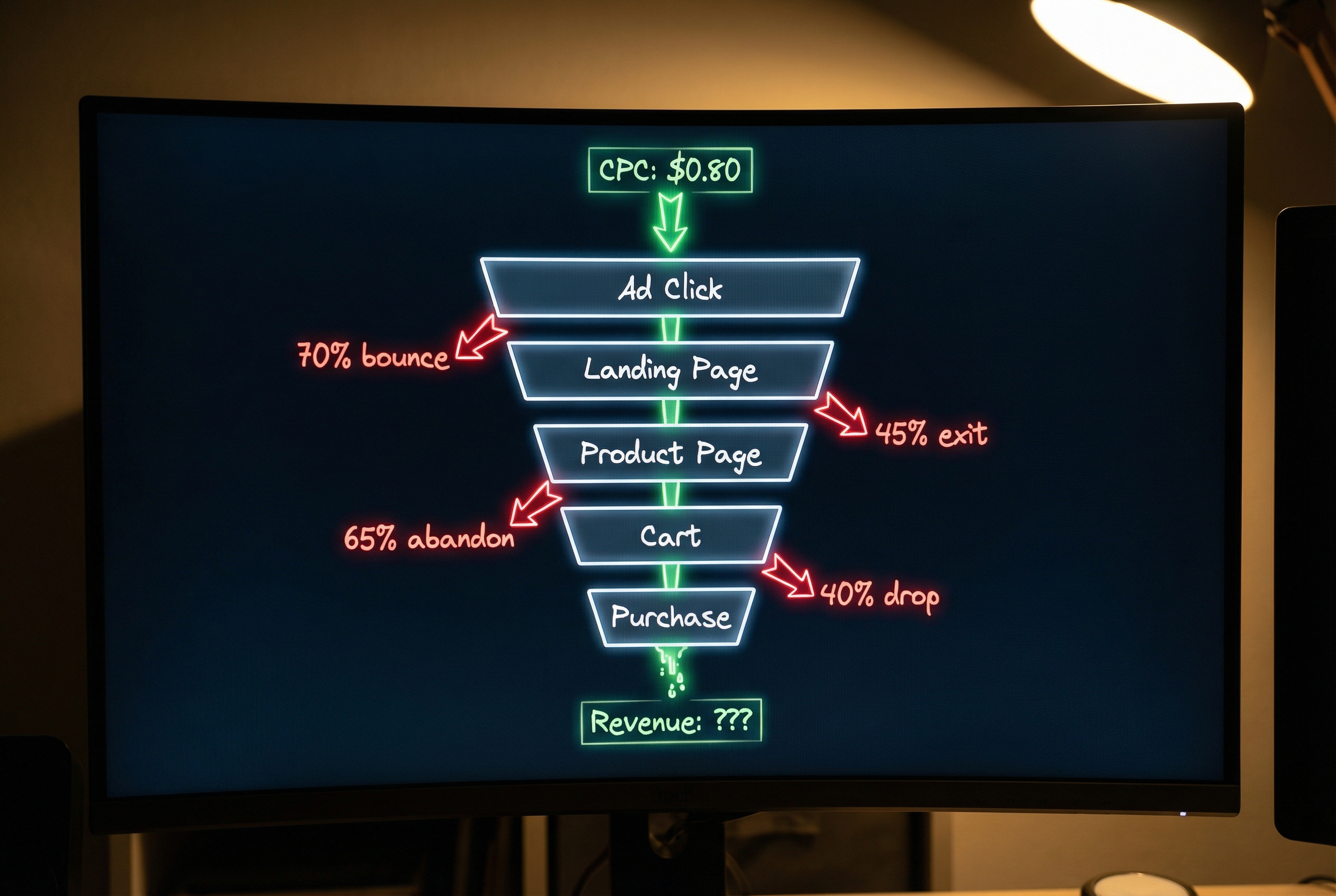 You're Optimizing Ads While Your Funnel Leaks Revenue