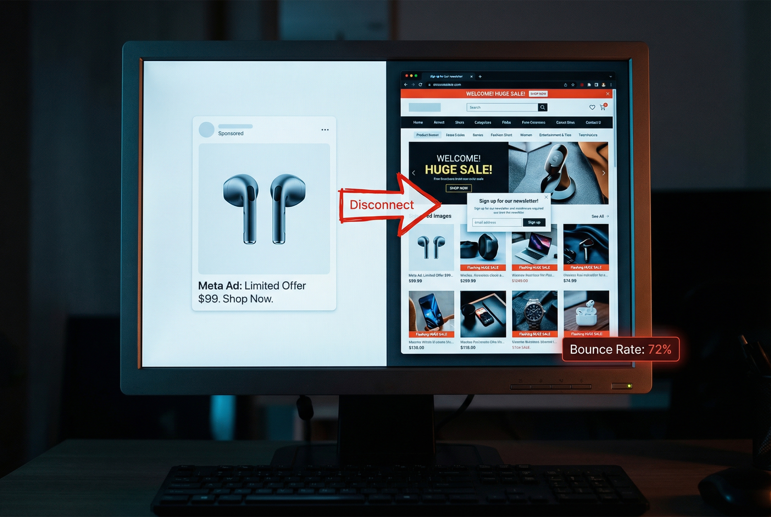 You're Sending Paid Traffic to Pages That Weren't Built to Convert