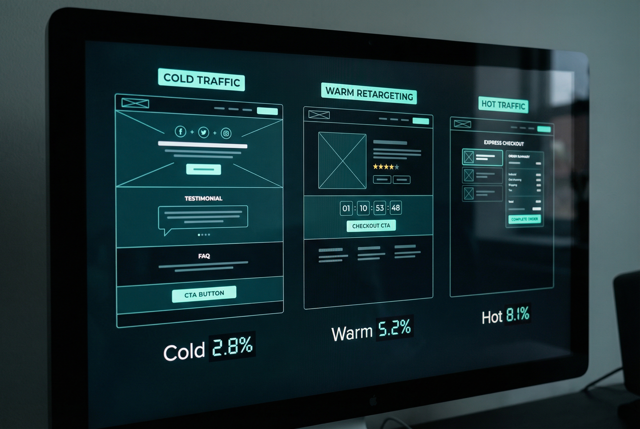 Conversion-Optimized Landing Pages That Match Traffic Temperature