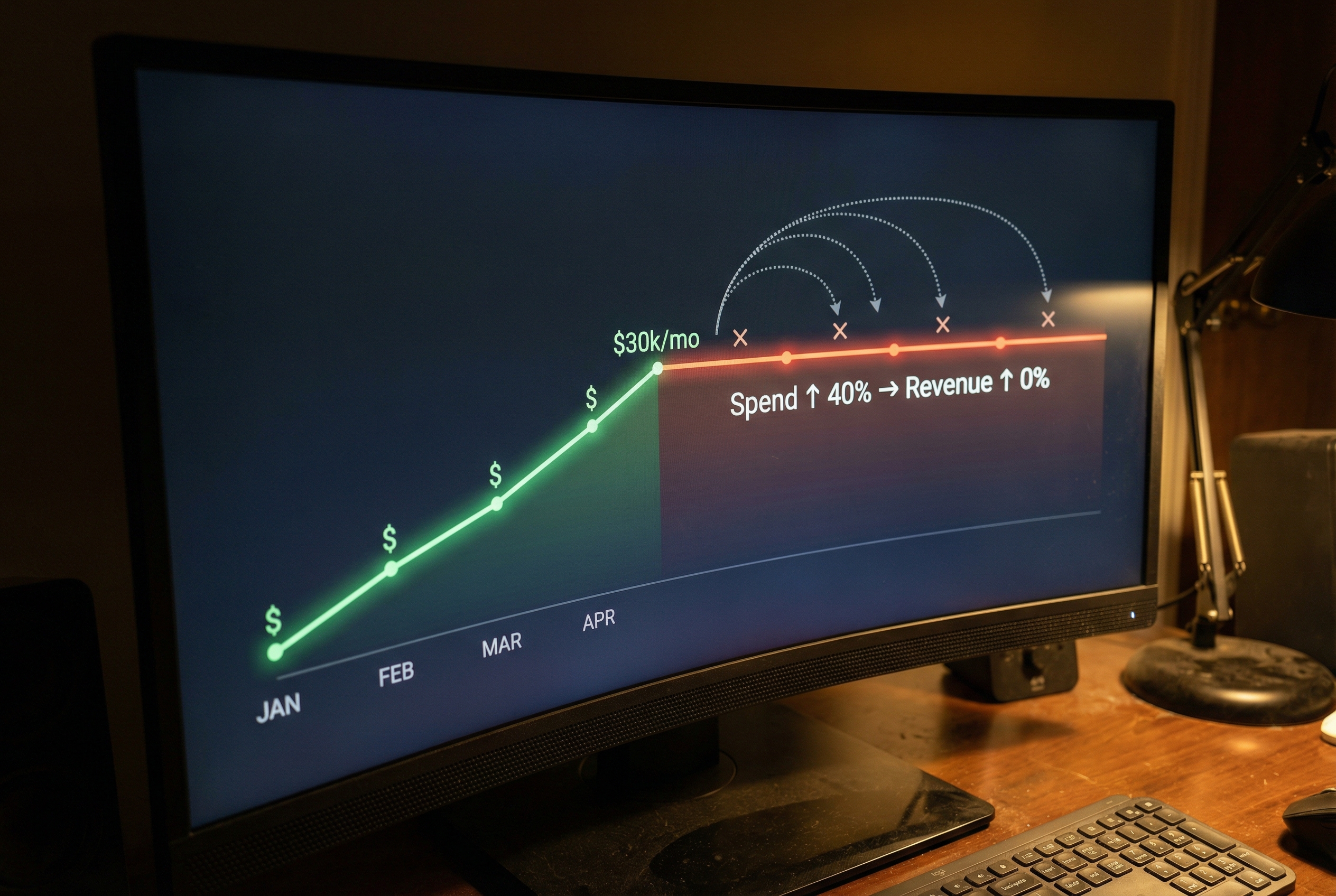 You've Hit $20-40k/Month and Every Dollar Past That Loses Money