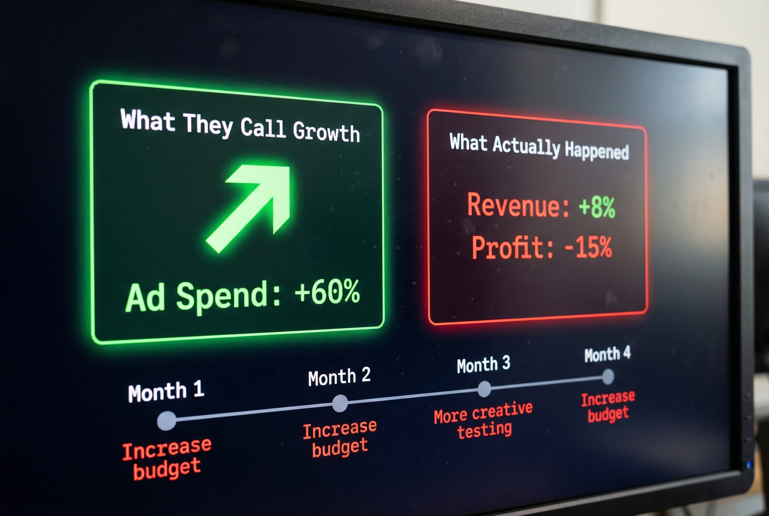 Your 'Growth Agency' Just Increases Your Ad Spend