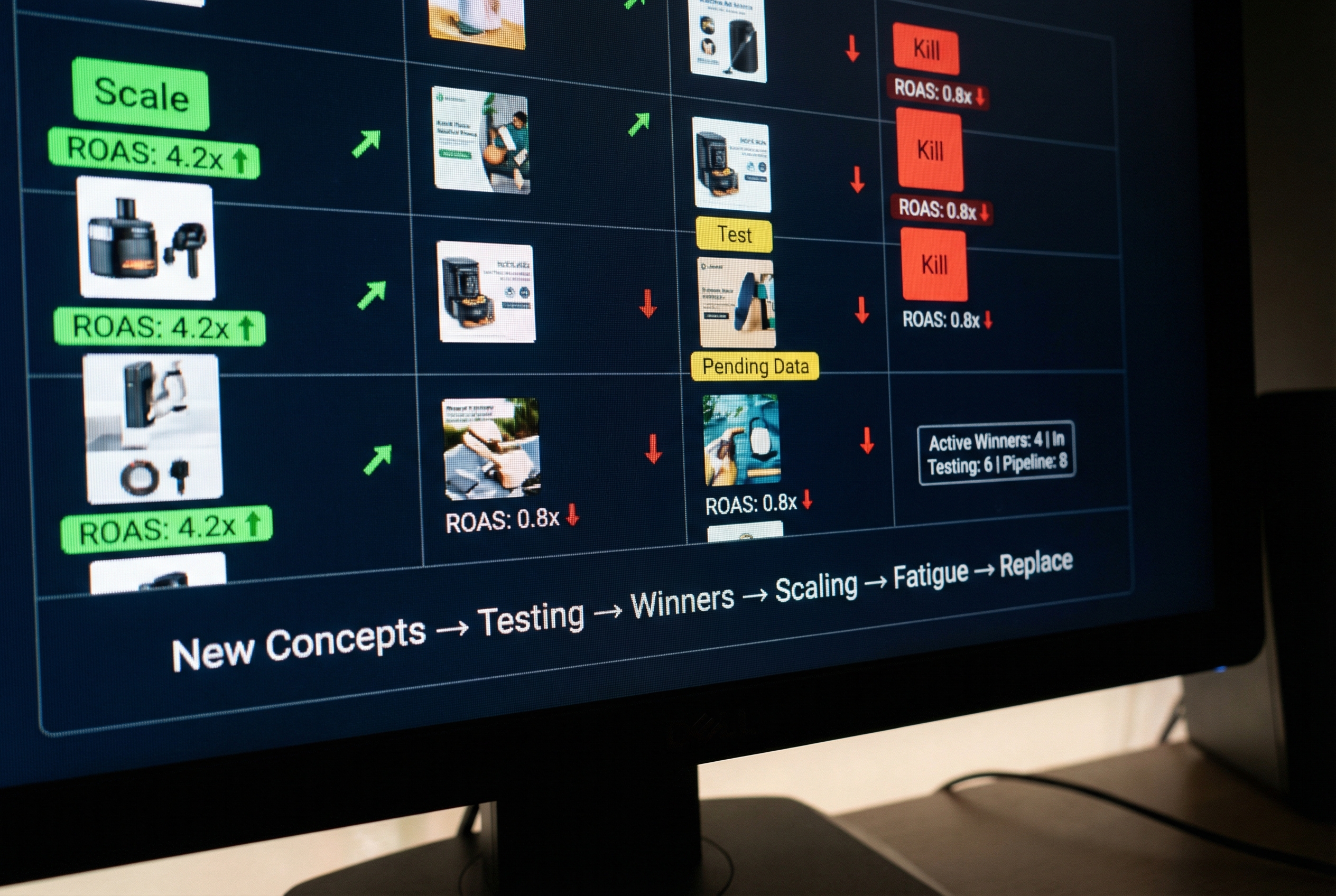 A Creative System That Finds Winners at Scale