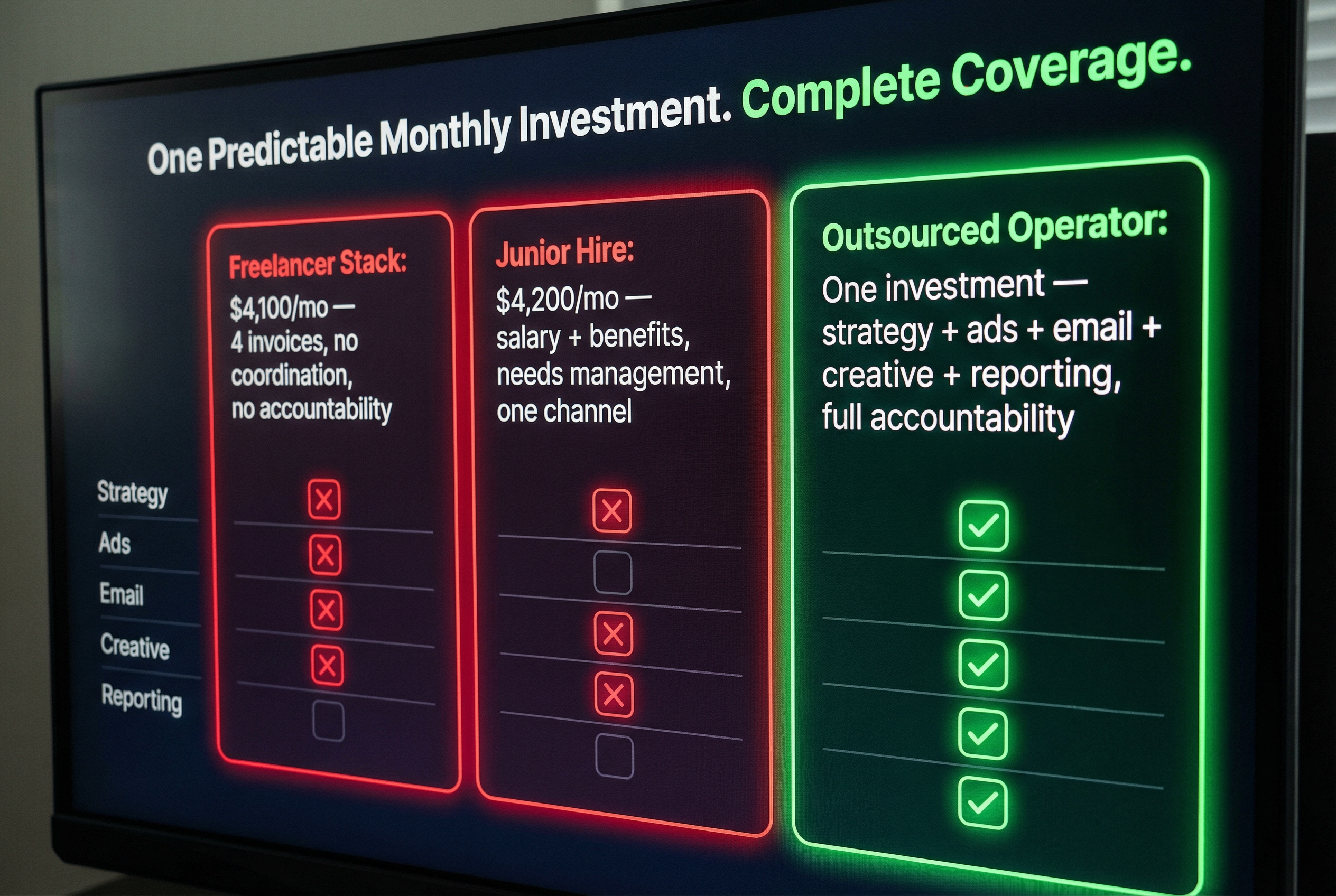 Predictable Cost, Complete Coverage